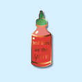 Just Here for the Spice Enamel Pin