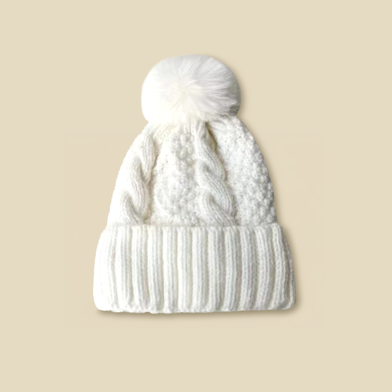The Blaire Knit PomPom Beanie
