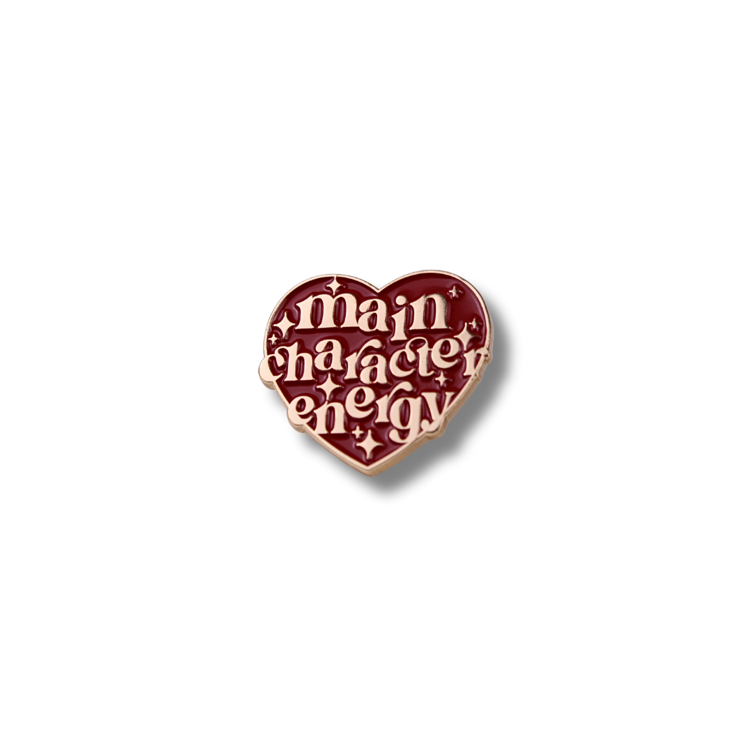 Main Character Energy Enamel Pin
