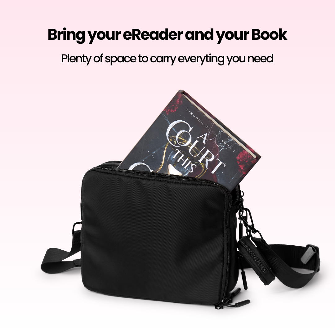 Double Scoop Kindle, Tablet, iPad Mini & Kobo Crossbody Belt Bag