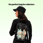 The Pin Collectors Kindle & Tablet Backpack Crossbody Bag