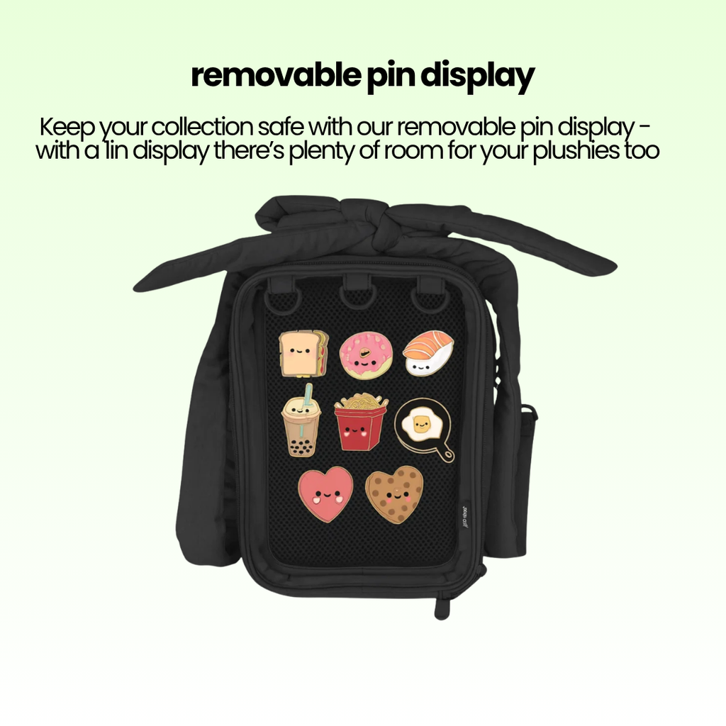 The Pin Collectors Kindle & Tablet Backpack Crossbody Bag