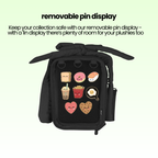 The Pin Collectors Kindle & Tablet Backpack Crossbody Bag