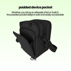 The Pin Collectors Kindle & Tablet Backpack Crossbody Bag