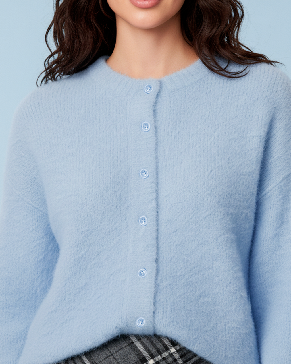 Der Denise Cardigan aus 100 % Kaschmir 