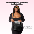 Triple Scoop Kindle, iPad & Tablet Crossbody Belt Bag