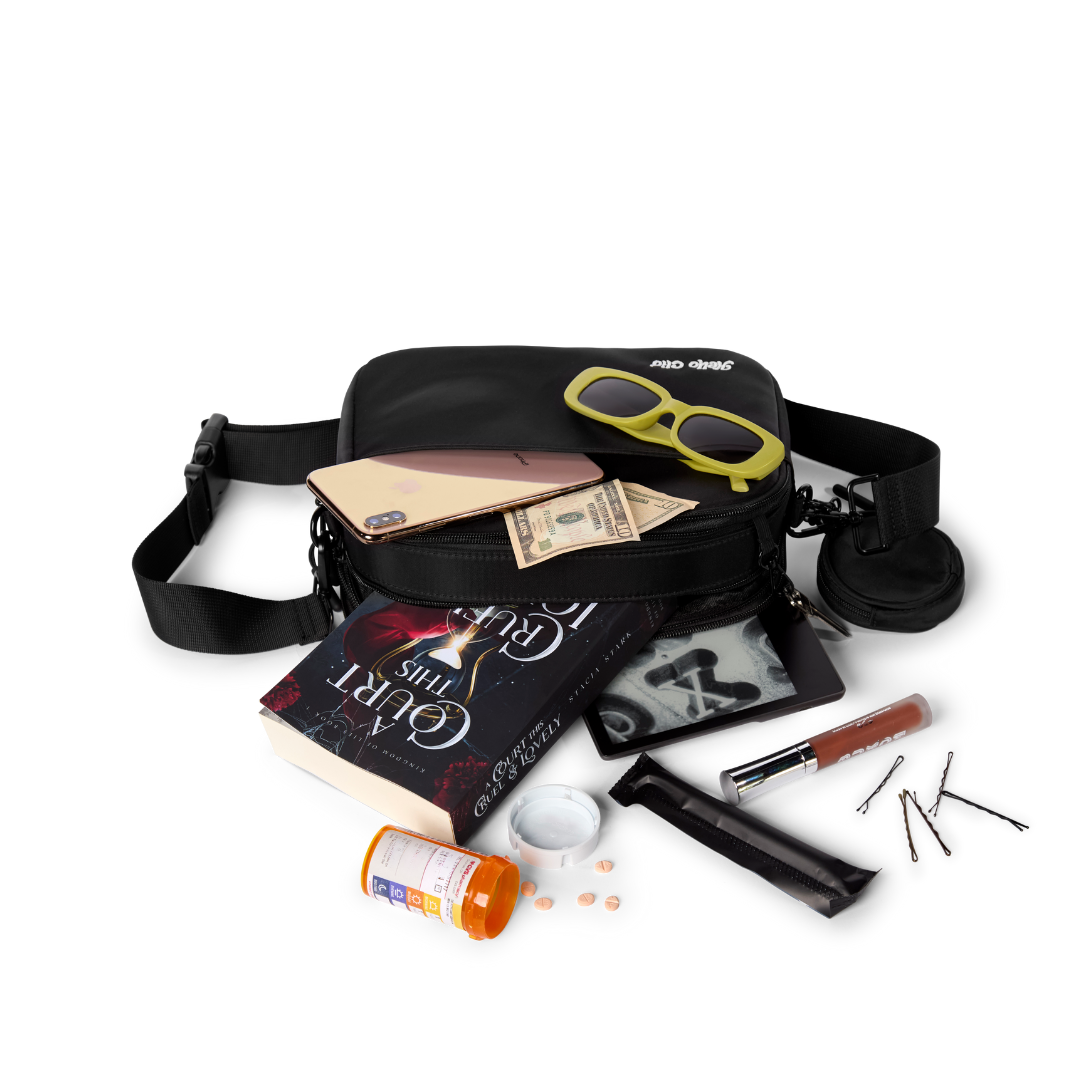 Double Scoop Kindle, Tablet, iPad Mini & Kobo Crossbody Belt Bag