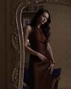 The Blair Satin Dress