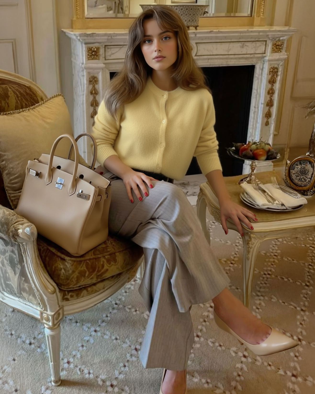 The Denise 100% Cashmere Cardigan