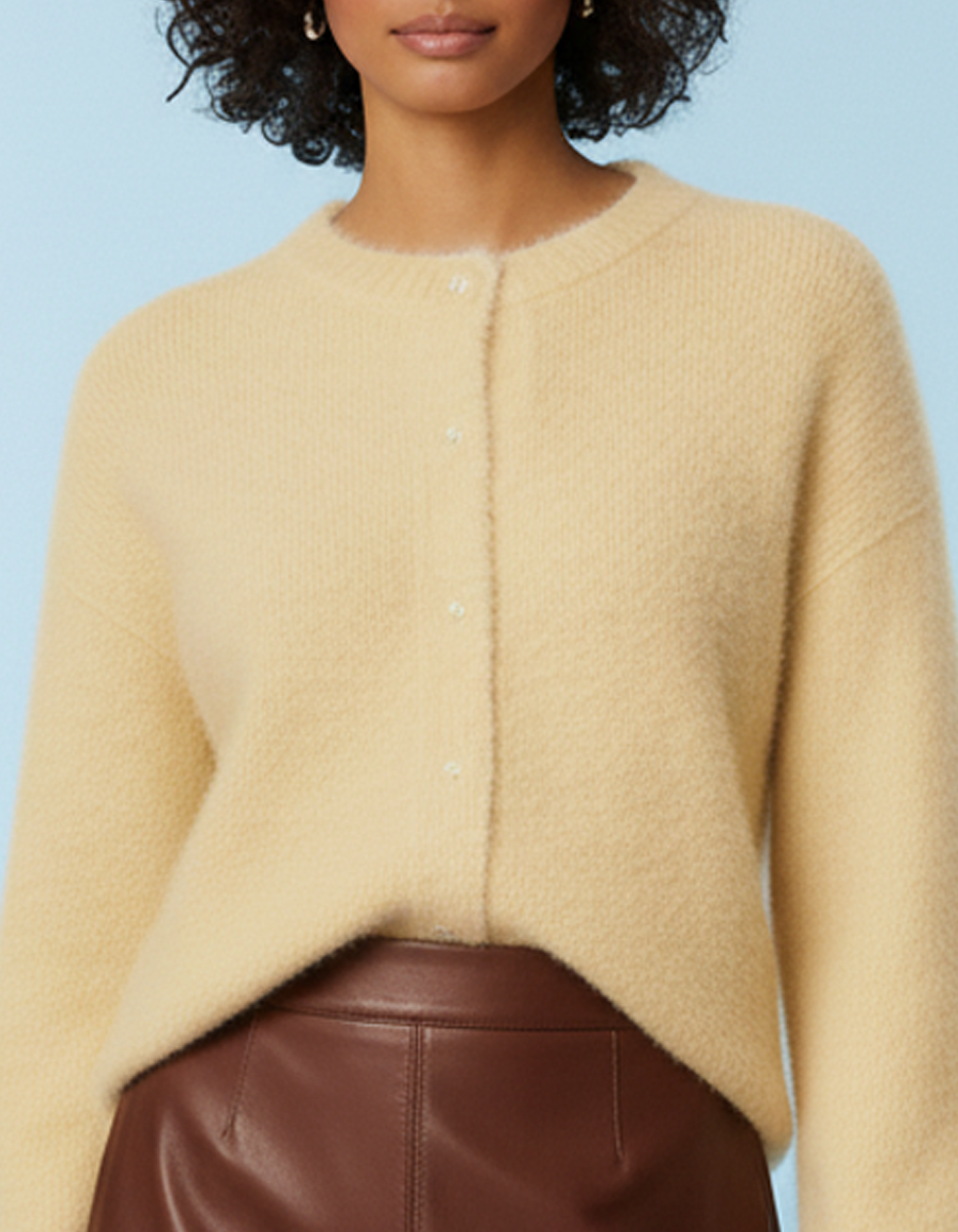 The Denise 100% Cashmere Cardigan