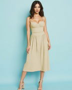 Mila Dress in Yellow 2