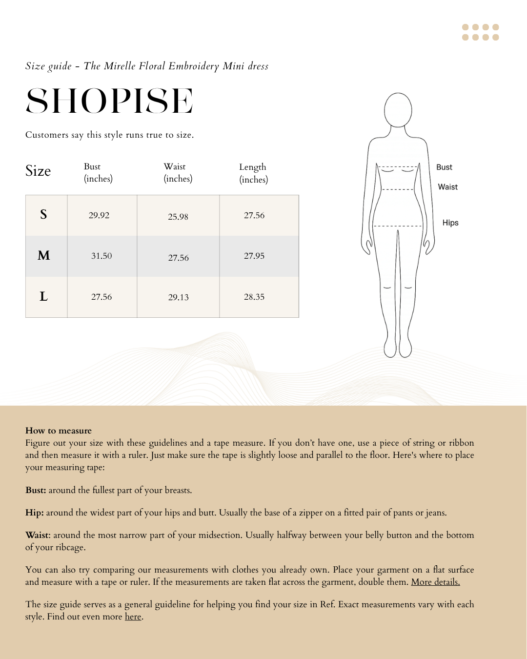 The Mirelle Floral Embroidery Mini Dress