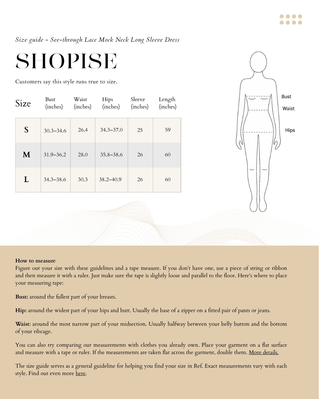 Size_Chart_See-through_Lace_Mock_Neck_Long_Sleeve_Dress_in_Black_and_Red