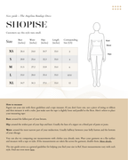 Size Chart The Angelina Bandage Dress in Red, Pink, Multicolor Blue, White, Light Blue, Blue, Orange, Purple