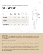 Size Chart The Carmen Metal Detail Cutout Long Sleeve Mini Dress