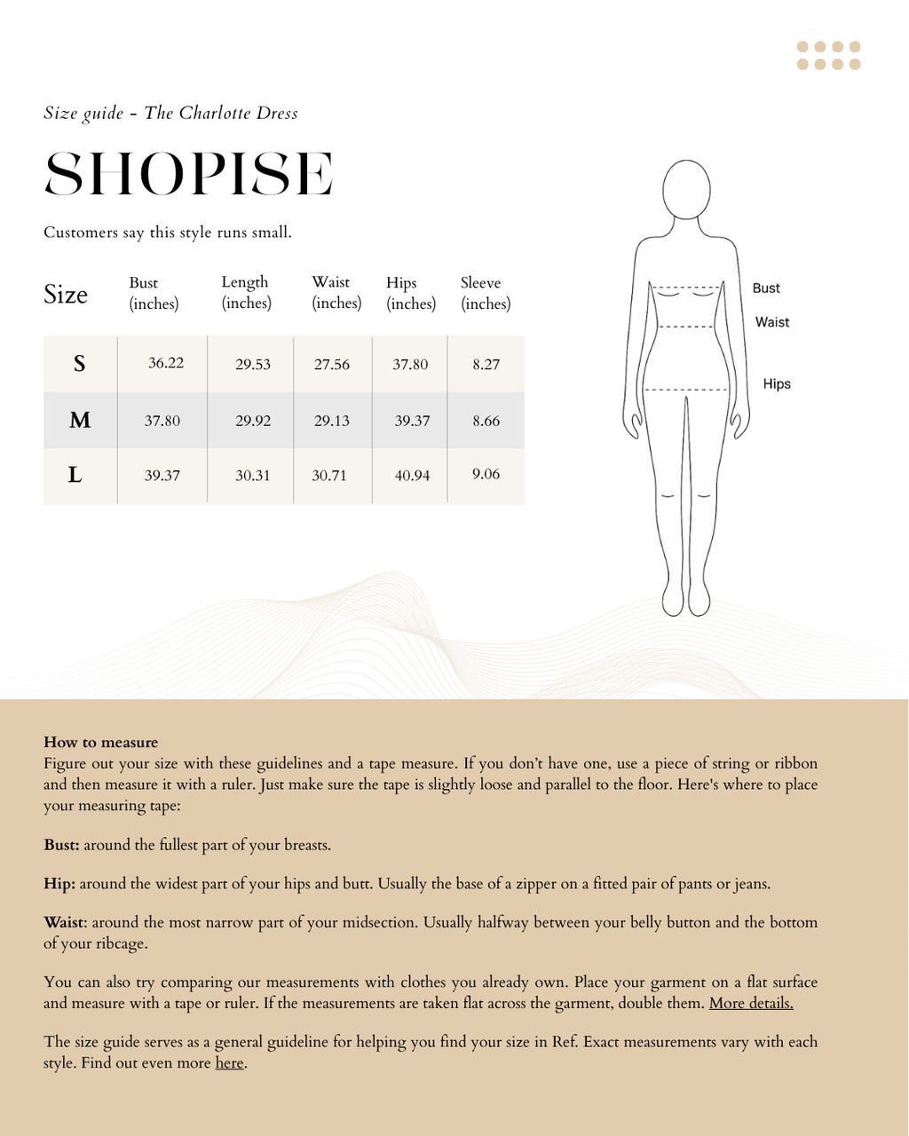 Size Chart The Charlotte Dress.png