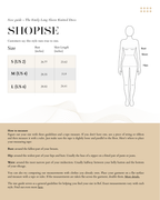 Size Chart The Emily Long Sleeve Knitted Dress - Dark Brown 4