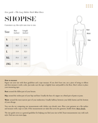 Size Chart The Lucy Halter Neck Mini Dress