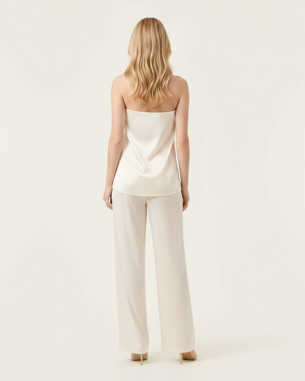 The Arlene Two-Piece Satin Set