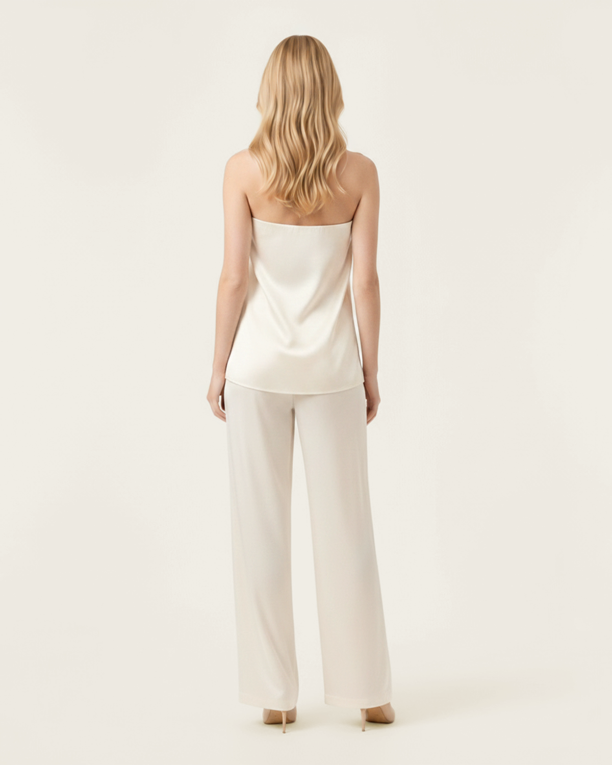 The Arlene Two-Piece Satin Set