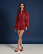 The Melanie Dress in Red 1