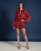 The Melanie Dress in Red 3