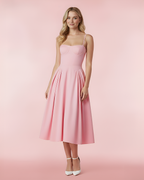 The Mila Dress in Pink 1