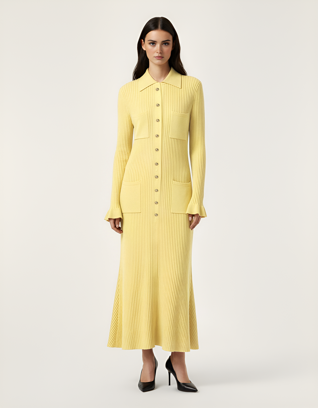 The Yara Maxi Knitted Dress