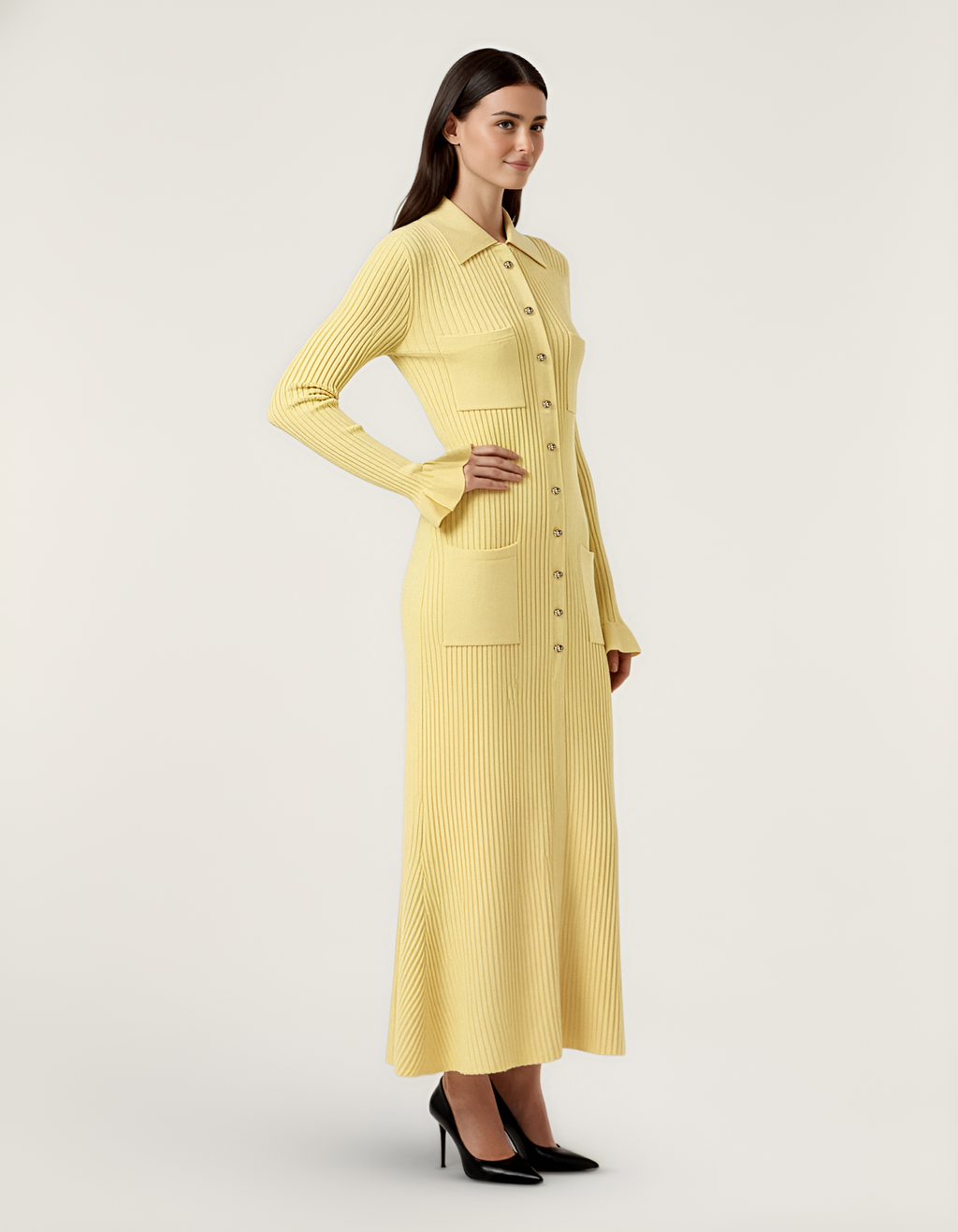 The Yara Maxi Knitted Dress