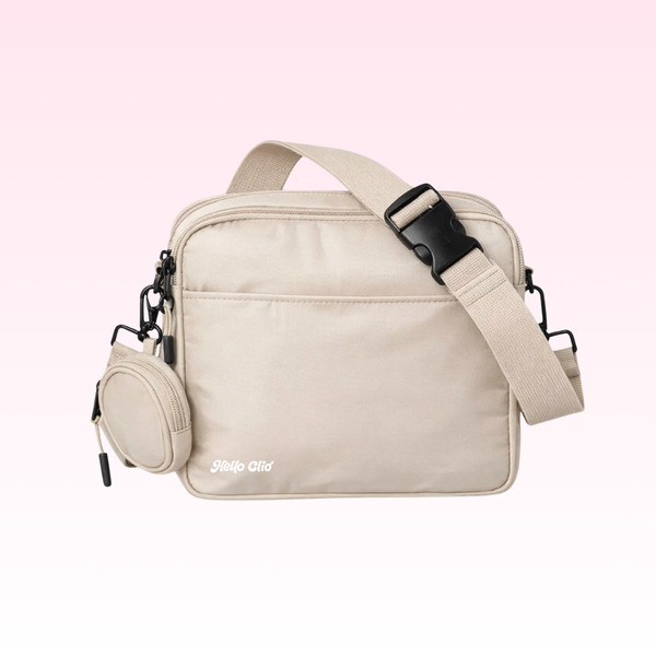 Triple Scoop Kindle, iPad & Tablet Crossbody Belt Bag