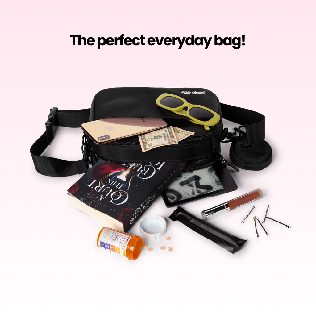Double Scoop Kindle, Tablet, iPad Mini & Kobo Crossbody Belt Bag
