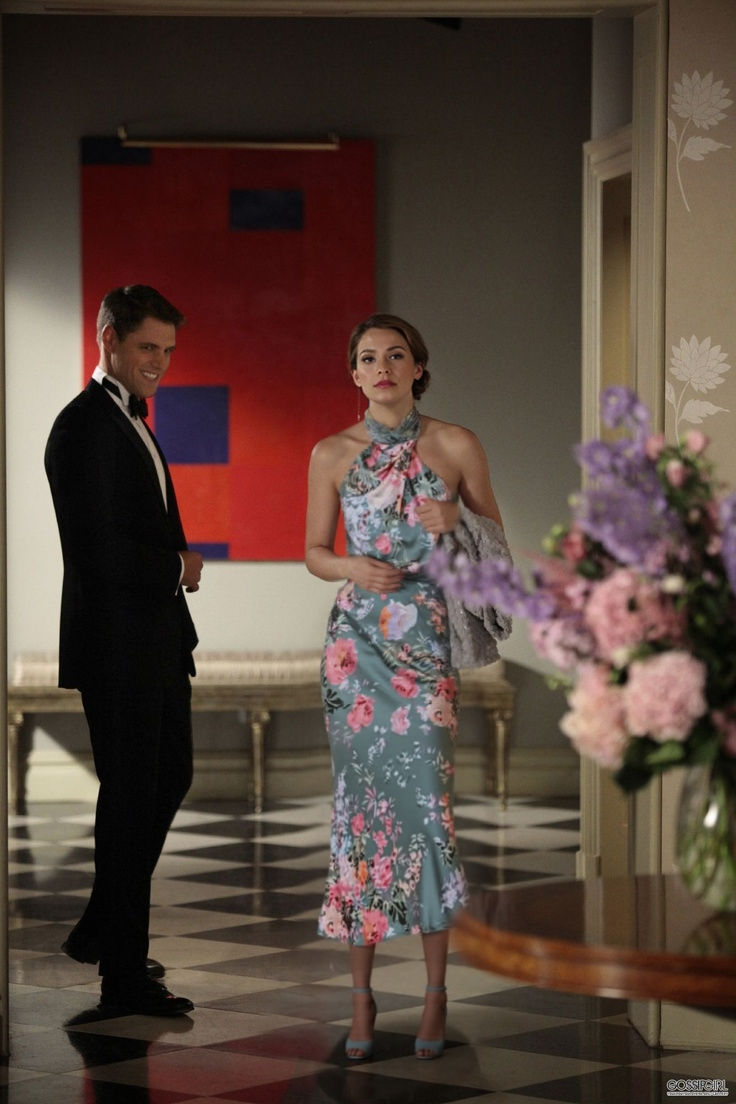 The Blair Floral Dress in Light Blue