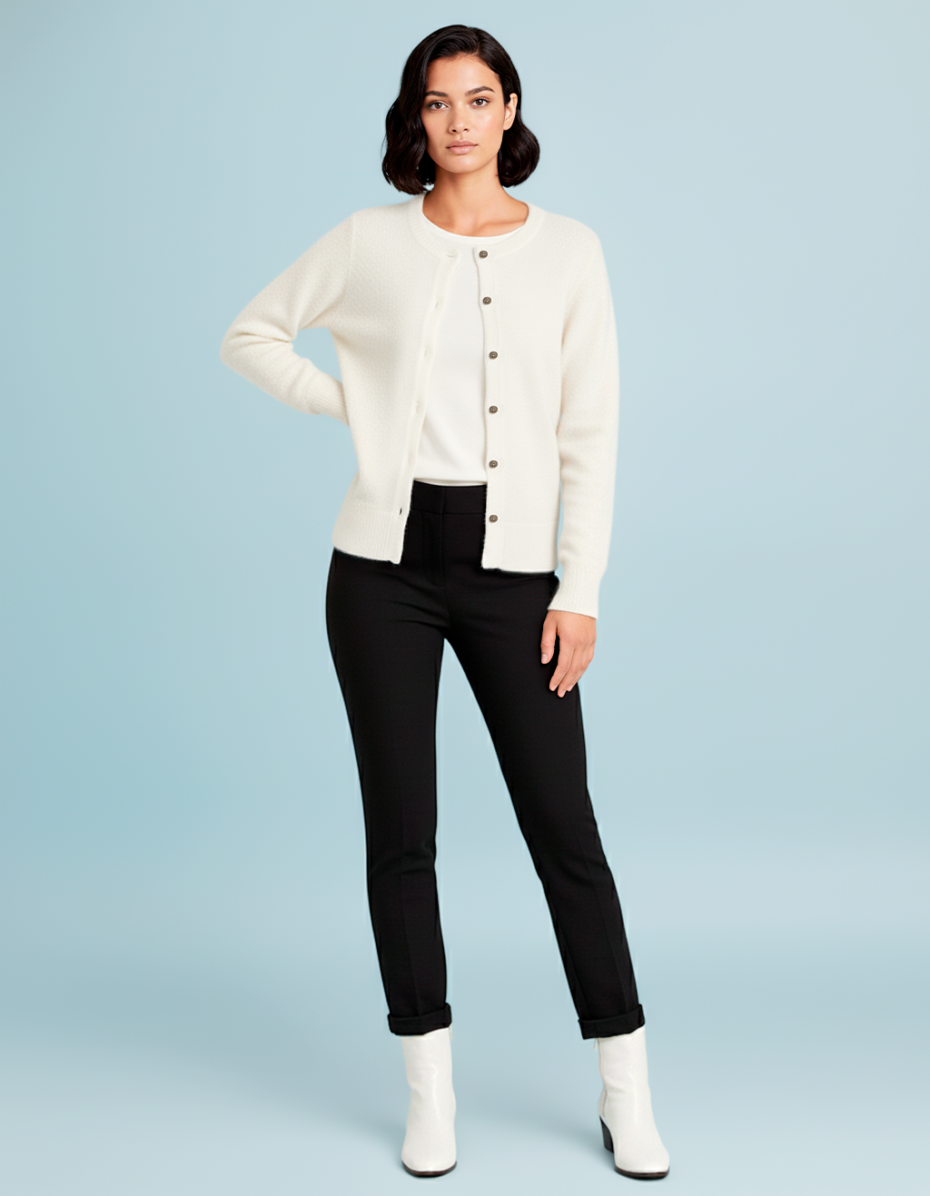 The Kaia 100% Australian Merino Wool Sweater
