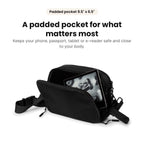 Double Scoop Kindle, Tablet, iPad Mini & Kobo Crossbody Belt Bag
