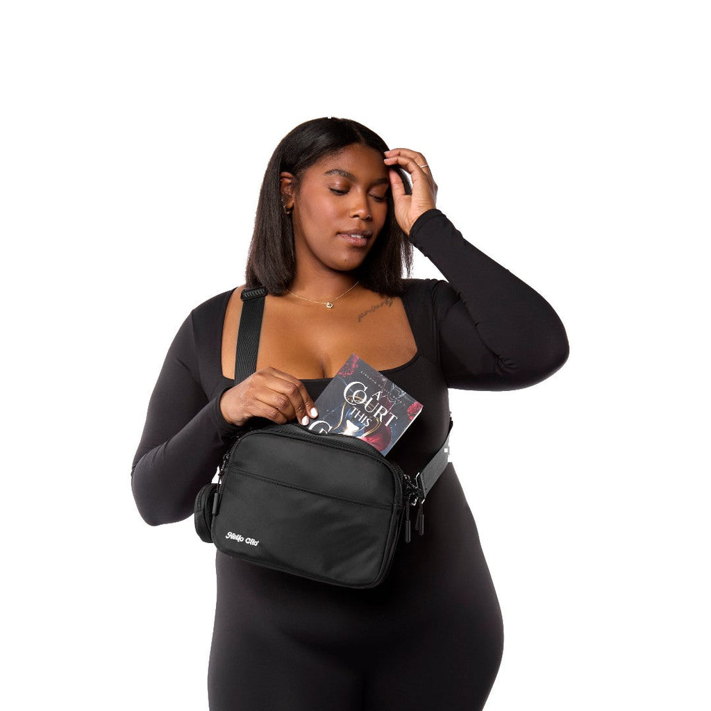 Double Scoop Kindle, Tablet, iPad Mini & Kobo Crossbody Belt Bag